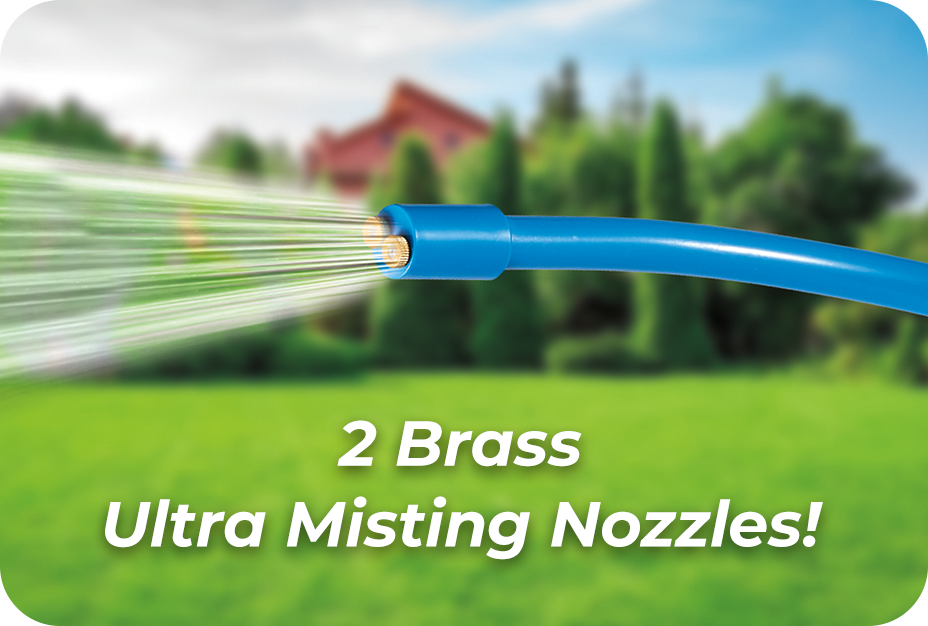 2 Brass Ultra Misting Nozzles!